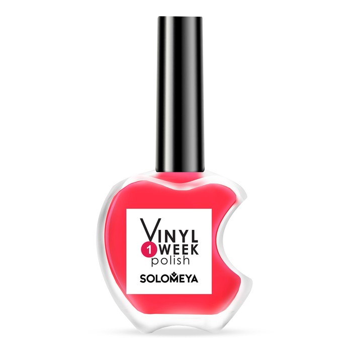 

Лак для ногтей Solomeya Vinyl Polish, тон 1 Scarlet