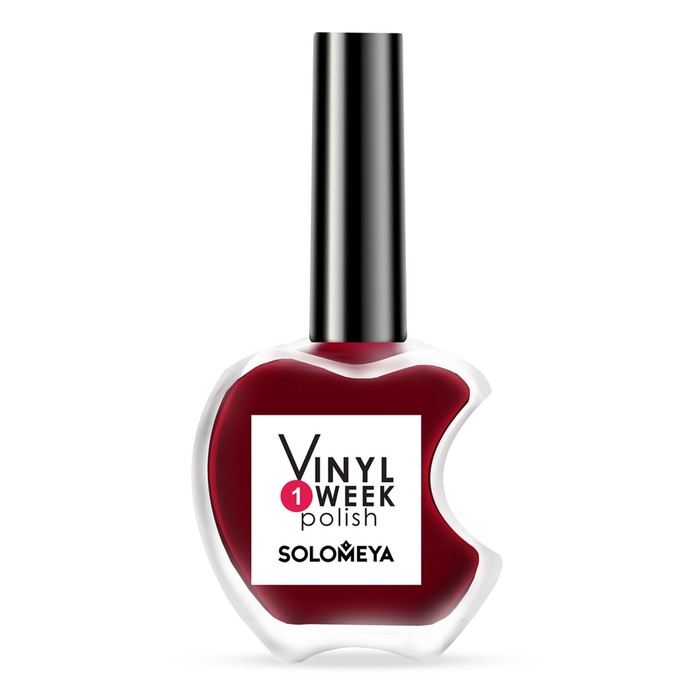 

Лак для ногтей Solomeya Vinyl Polish, тон 15 Candy Apple