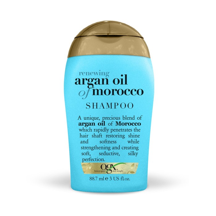 Шампунь для восстановления волос OGX, с экстрактом арганы, тревел, 88,7 мл