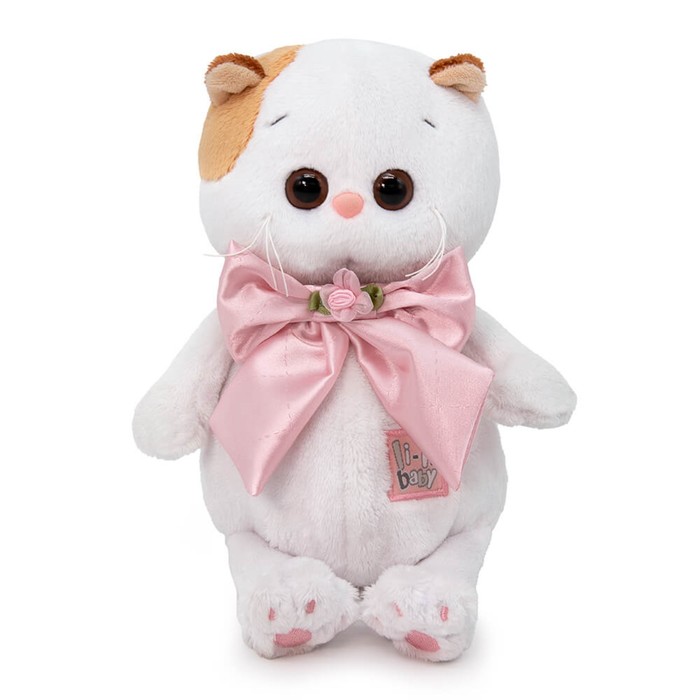 Мягкая игрушка «Ли-Ли Baby с розовым бантом», 20 см цена и фото