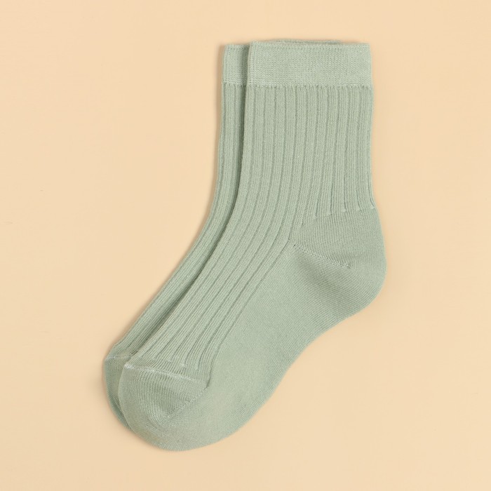 Носки детские KAFTAN BASIC р-р 16-18, оливковый носки детские kaftan мишка р р 16 18 серый