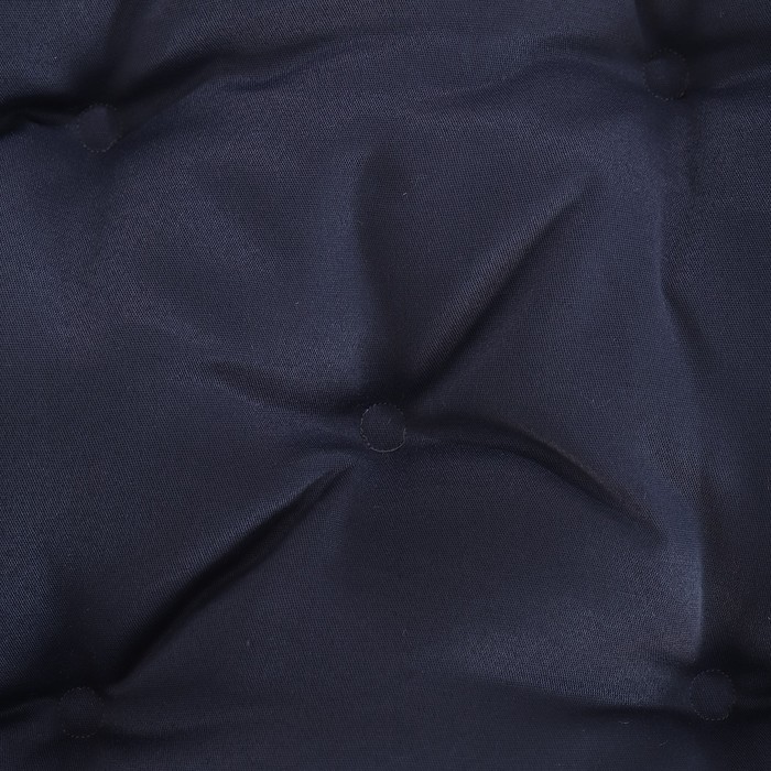 фото Набор подушек для стула непромокаемых, 40х40см 2 шт, цвет тёмно-серый, файберфлекс, грета 20%, пэ адель