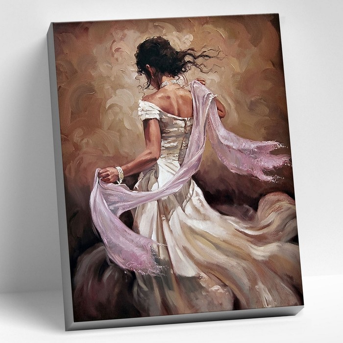 Картина по номерам 40 × 50 см «Фламенко» 14 цветов