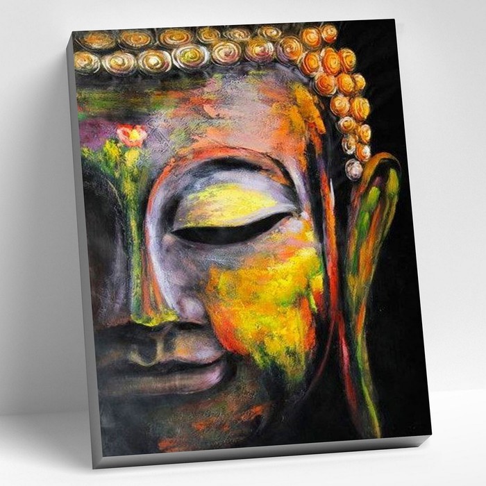 Картина по номерам 40 × 50 см «Будда» 23 цвета картина по номерам genshin impact тома 23 цвета 30 x 40 см