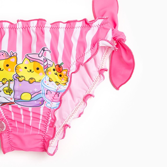 Плавки для девочек, цвет розовый, рост 86-92 см