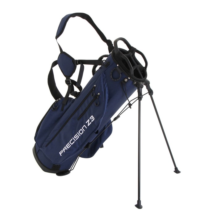 фото Сумка для гольфа pgm, для клюшек, отверстие 18х21 см, 125х30х33 см, темно-синяя