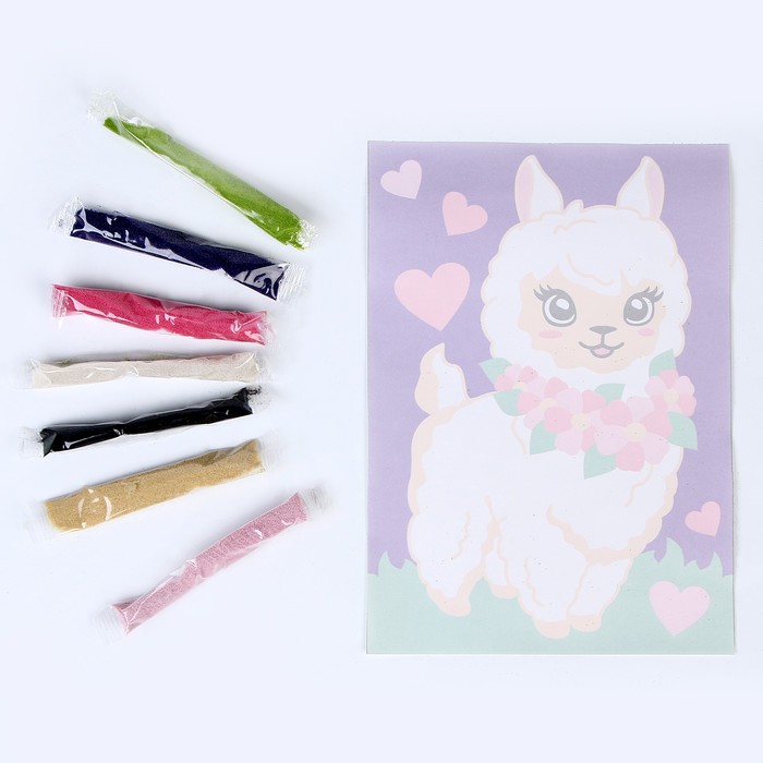 

Фреска. Картина из песка «Альпака»