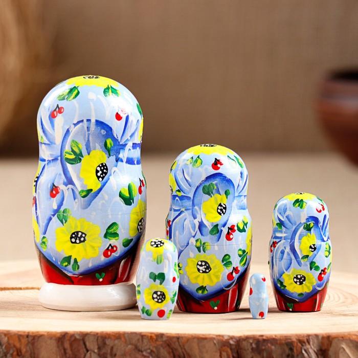 

Матрешка "Крендель", 5 кукольная, 10-11 см