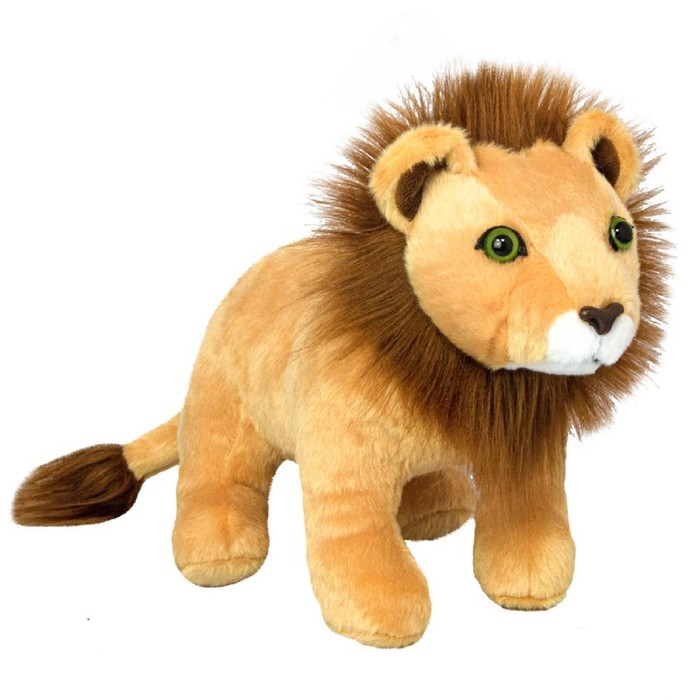 Мягкая игрушка All About Nature «Животный мир», «Лев» , 30см мягкая игрушка all about nature животный мир лев 30см