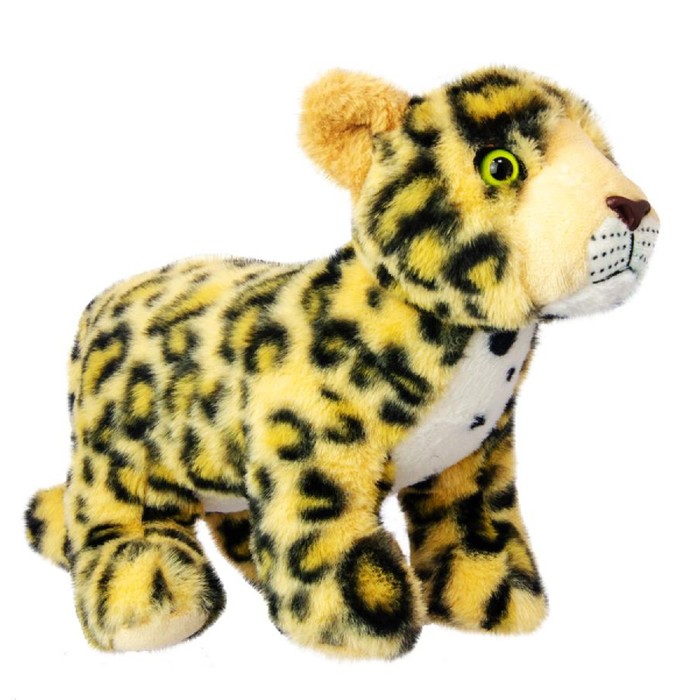 Мягкая игрушка All About Nature «Животный мир», «Леопард» , 34см мягкая игрушка all about nature животный мир леопард 34см