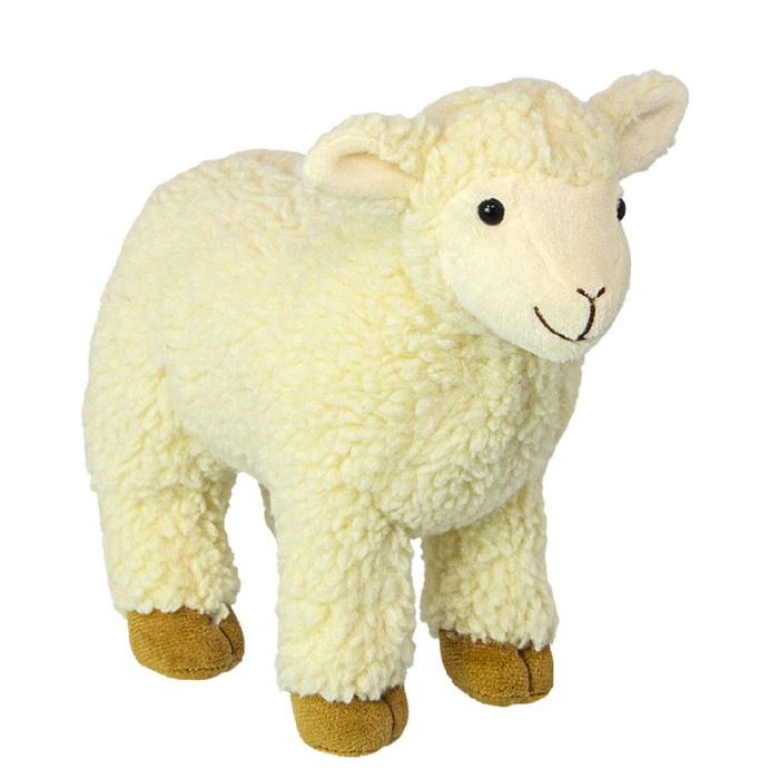 Мягкая игрушка All About Nature «Животный мир», «Маленькая овечка» , 23см мягкая игрушка all about nature животный мир корова 34см