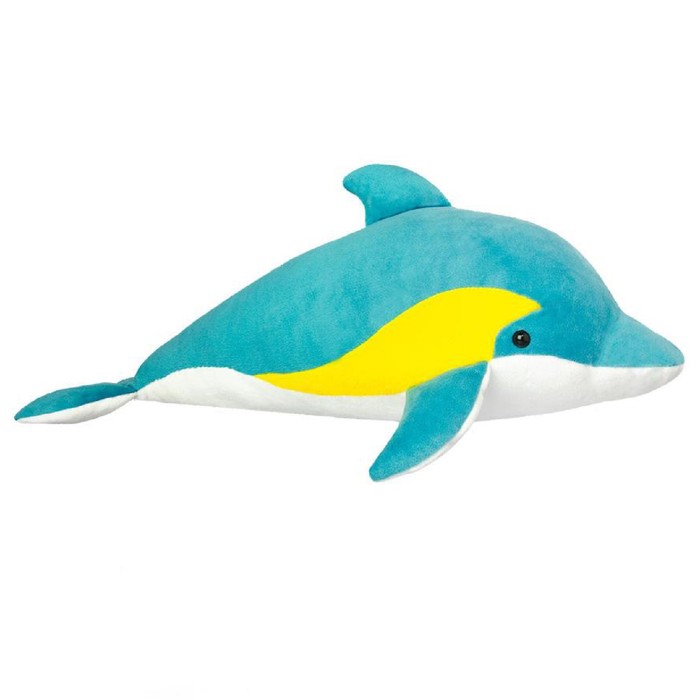 Мягкая игрушка All About Nature «Морские обитатели», «Дельфин» , 40см мягкая игрушка all about nature морские обитатели дельфин 40см