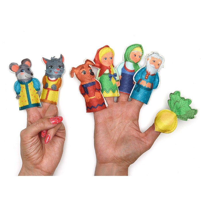 

Игра-конструктор «Репка», 7 деталей, 9 см