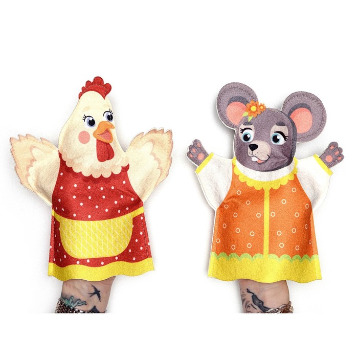 

Игра-конструктор «Курочка Ряба», 6 деталей