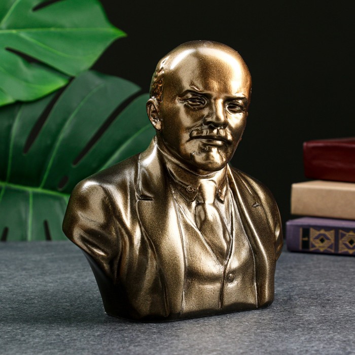 

Бюст Ленин, бронза, 18см, без подставки