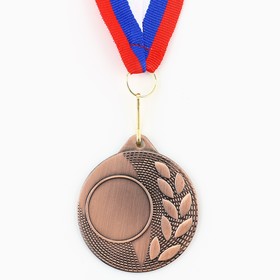 Медаль под нанесение, бронза, d = 5 см