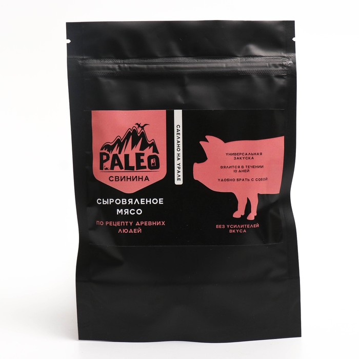 

Сыровяленное Мясо PALEO Свинина 50 гр