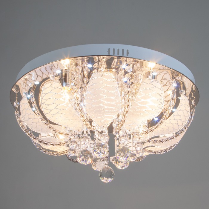 

Люстра 55585/500 CR хром 5х40Вт E14 LED ПДУ 50х50х25см