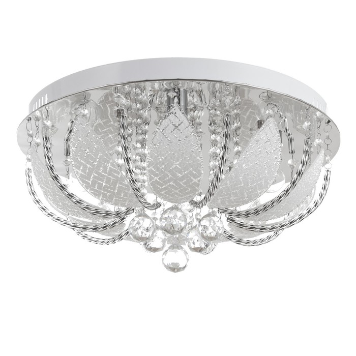 

Люстра 55733/500 CR хром 5х40Вт E14 LED ПДУ 50х50х25см