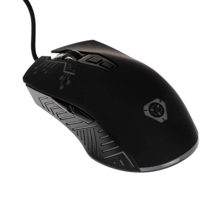 

Мышь Saibot MX-3, игровая, проводная, 7 кнопок, 7200 dpi, USB, подсветка, чёрная