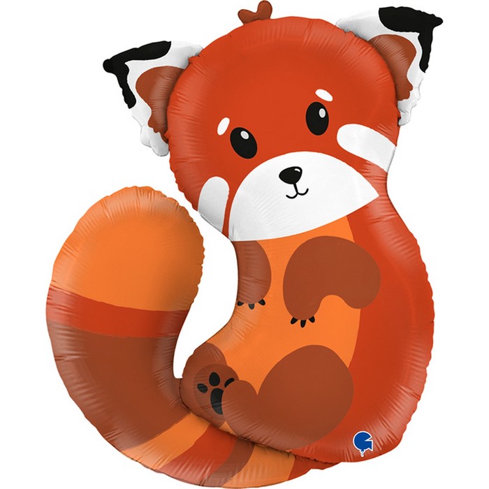 Шар фольгированный 34 «Красная панда», фигура