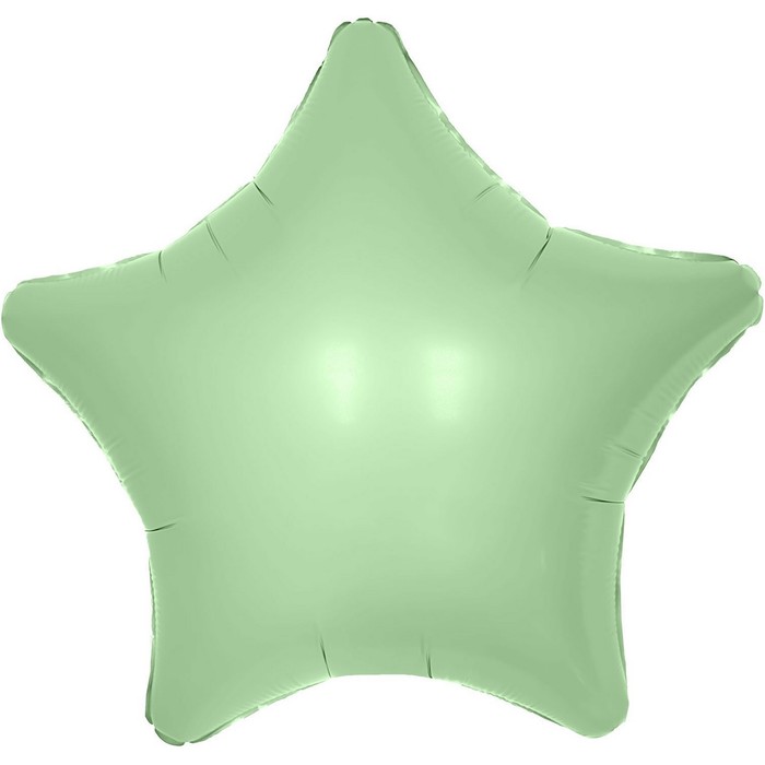 Шар фольгированный 19 «Олива», звезда шар фольгированный 19 звезда триколор