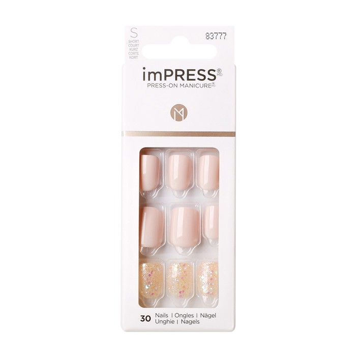 Твердый лак Kiss imPRESS Manicure Color KIM016C Первое свидание длина короткая 1181₽