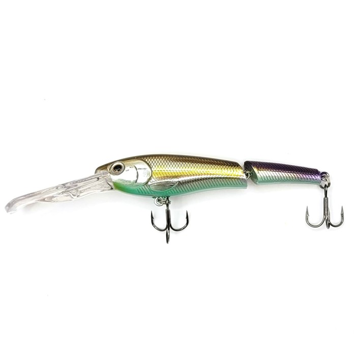 

Воблер Namazu Jointed Zun Minnow, 9.5 см, 12.5 г, минноу, плавающий (0.5-2.5 м), цвет 15