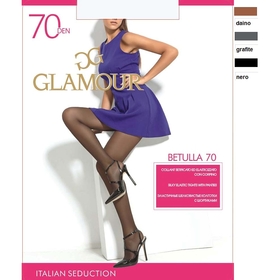 Колготки женские GLAMOUR Betulla 70 den, цвет загар (daino), размер 4