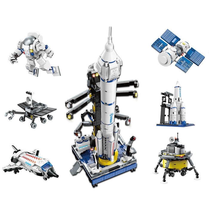 Конструктор Космос «Космический корабль», 137 деталей