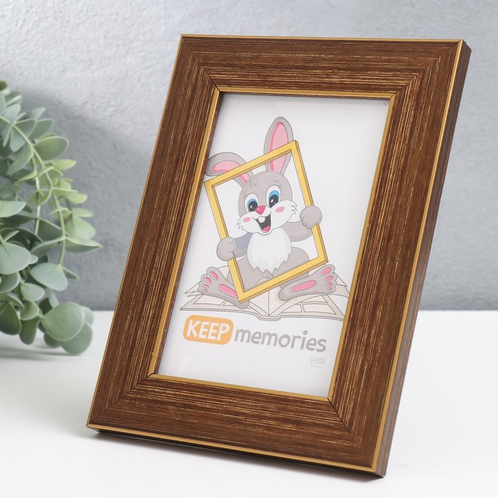 

Фоторамка пластик "Галерея" 10х15 см, бронза