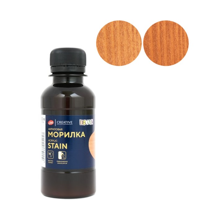 

Морилка акриловая 120 мл, ЗХК "Декола", Орех №441, 25733441
