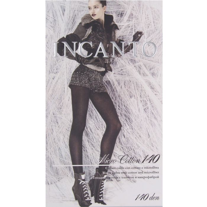 Колготки женские INCANTO MicroCotton 140 (nero, 2)