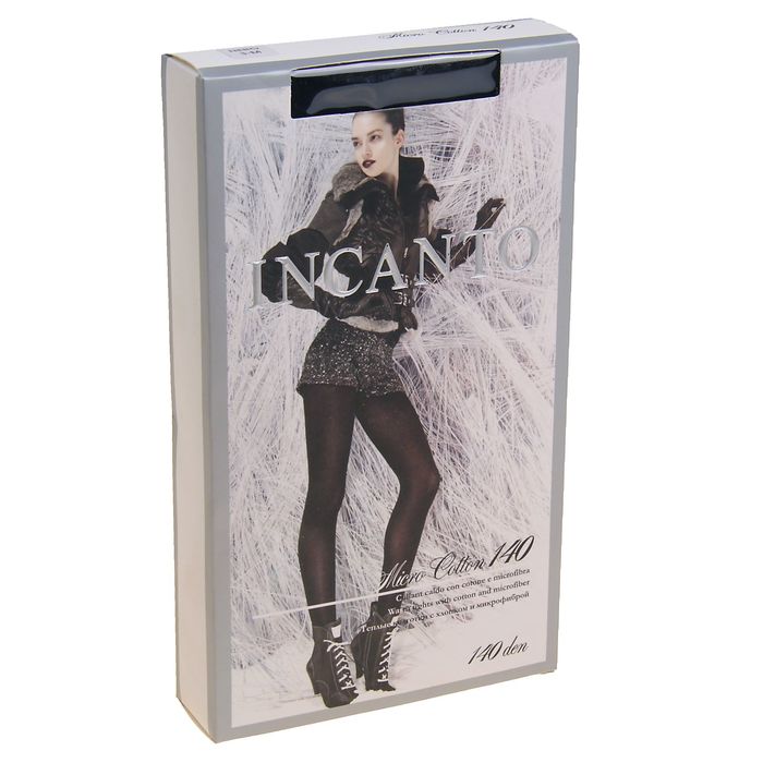 Колготки женские INCANTO MicroCotton 140 (nero, 2)