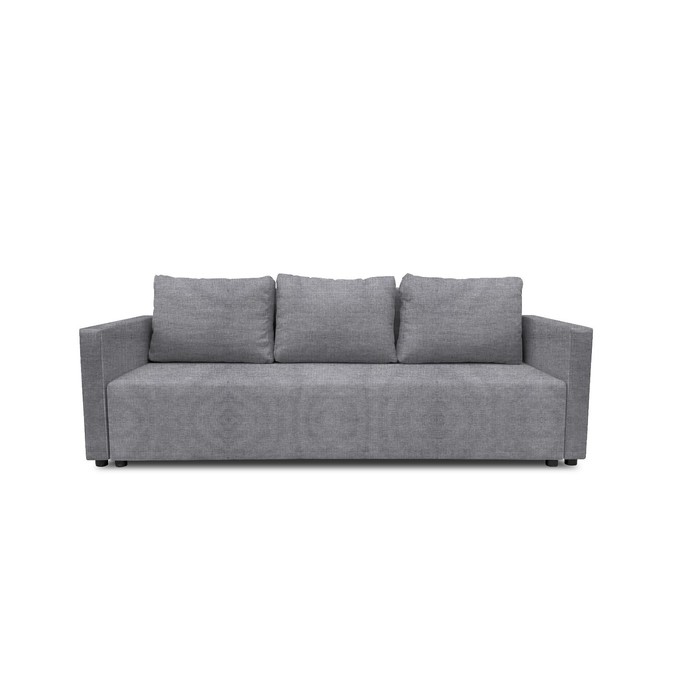 Прямой диван «Алиса 4», еврокнижка, рогожка savana plus, цвет ash прямой диван алиса 4 еврокнижка рогожка savana цвет grey