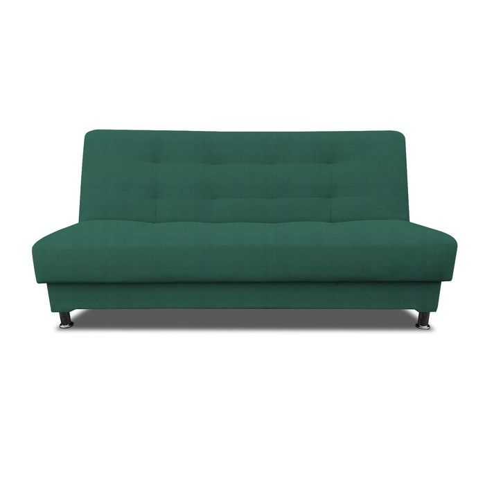 Прямой диван «Идальго», книжка, велюр bingo, цвет green диван идальго с подушками механизм книжка ткань велюр цвет vital ocean