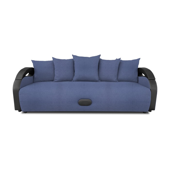Прямой диван «Мария», еврокнижка, рогожка bahama plus, цвет iris