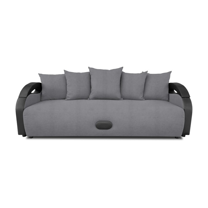 Прямой диван «Мария», еврокнижка, рогожка solta, цвет grey диван прямой смарт генри агата grey еврокнижка а0011412770