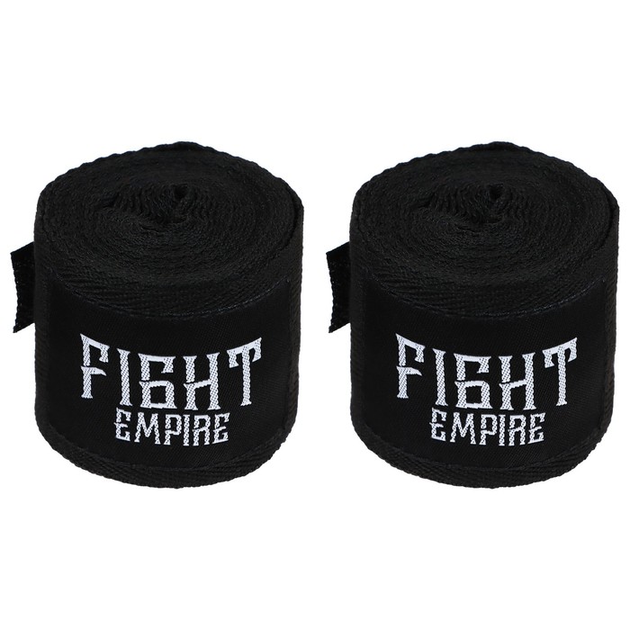 

Бинт боксёрский FIGHT EMPIRE 3 м, цвет чёрный