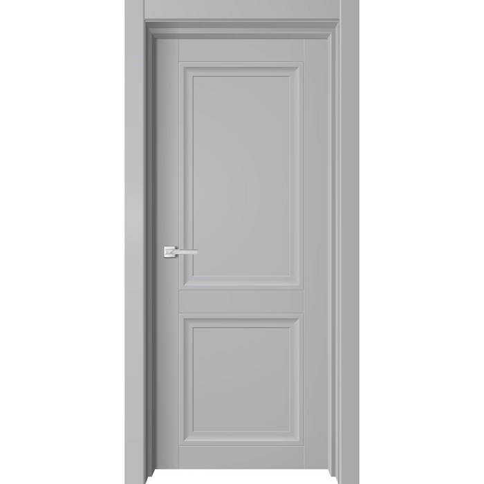 Дверное полотно «Atom», 600×2000 мм, глухое, цвет серый бархат