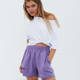 

Шорты женские, цвет лиловый, размер 42 (S)