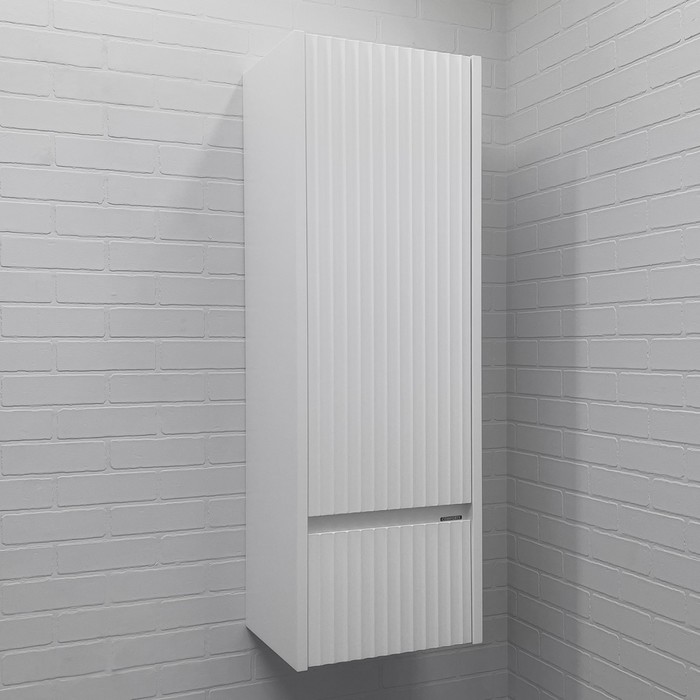 Шкаф-колонна Comforty «Марсель-40», белый матовый шкаф колонна comforty феррара 40 белый глянец