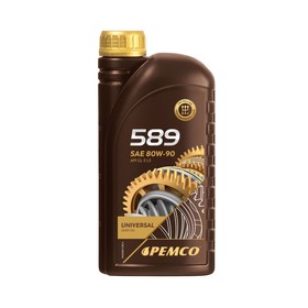 

Масло трансмиссионное PEMCO 589 80W-90, GL-4/GL-5, минеральное, 1 л