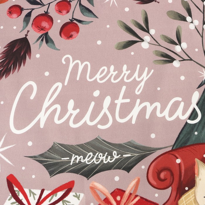 Набор подарочный Этель Merry Christmas: кух. полотенце, подставка под горячее, формочка