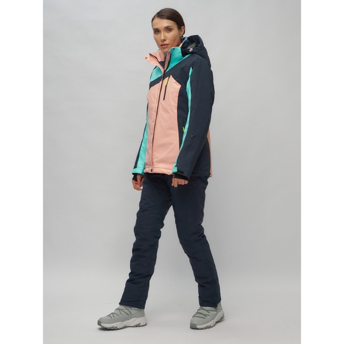 

Костюм горнолыжный женский, размер 48, цвет бирюзовый