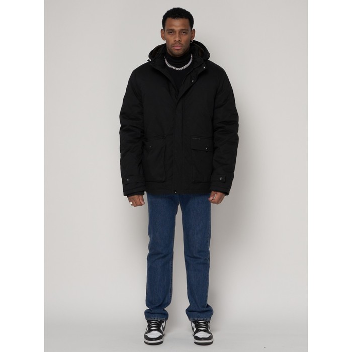 фото Куртка зимняя мужская, размер 56, цвет чёрный mtforce