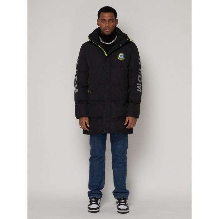 фото Куртка спортивная мужская, размер 48, цвет чёрный mtforce