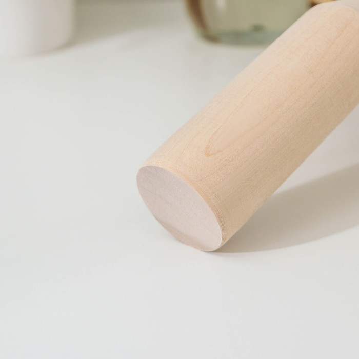Картофелемялка-толкушка Доляна, 26×4.3 см, берёза