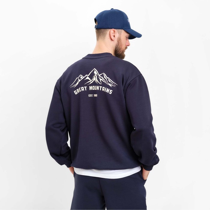 фото Толстовка мужская mist men's casual р. 48, синий