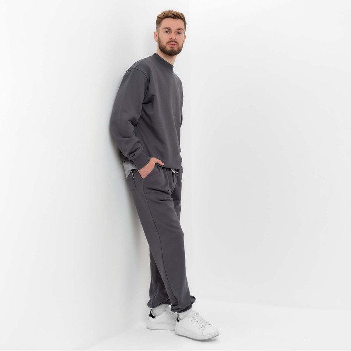 фото Толстовка мужская mist men's casual р. 50, графитовый